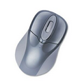 Wireless Optical Mouse w/ USB Receiver (3.00"x2.00"x1.24")